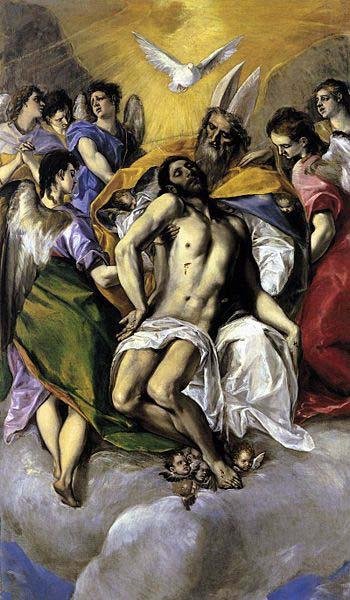 El Greco The Holy Trinity oil painting image
